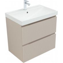 Тумба с раковиной Aquanet Джейн 343976/333267 70 бежевый