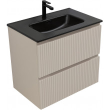 Тумба с раковиной Aquanet Джейн 343976/329254 70 бежевый