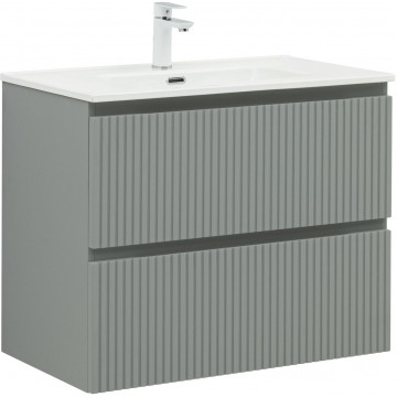 Тумба под раковину Aquanet Джейн 335434 80 мисти грин