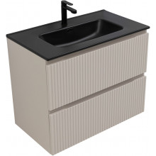 Тумба с раковиной Aquanet Джейн 343977/329255 80 бежевый