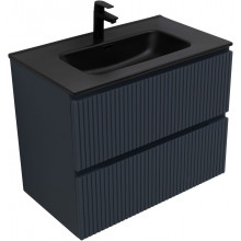 Тумба с раковиной Aquanet Джейн 335429/329255 80 маренго