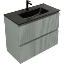 Тумба с раковиной Aquanet Джейн 335434/329255 80 мисти грин