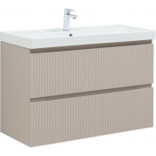 Тумба с раковиной Aquanet Джейн 343978/333269 90 бежевый