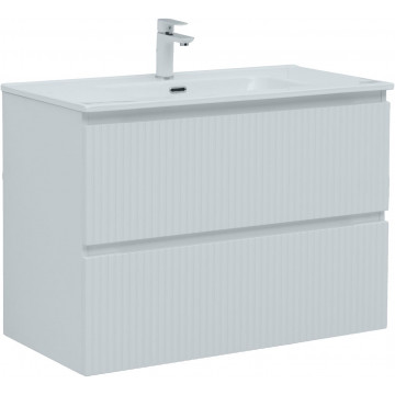 Тумба под раковину Aquanet Джейн 335425 90 белый матовый