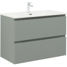 Тумба под раковину Aquanet Джейн 335435 90 мисти грин