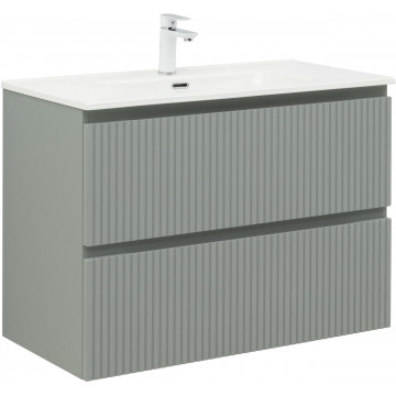 Тумба под раковину Aquanet Джейн 335435 90 мисти грин