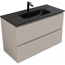 Тумба с раковиной Aquanet Джейн 343978/329256 90 бежевый