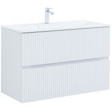 Тумба под раковину Aquanet Джейн 313288 100 белый матовый