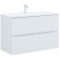 Тумба с раковиной Aquanet Джейн 313288/222717 100 белый матовый