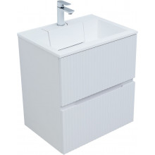 Тумба под раковину Aquanet Джейн 313284 60 белый матовый