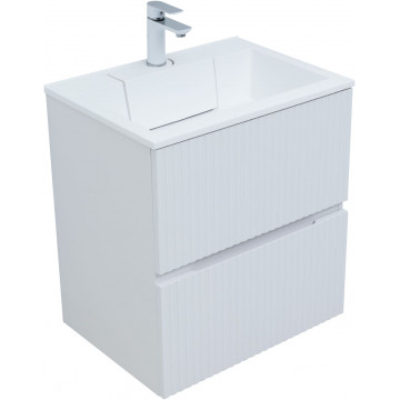 Тумба с раковиной Aquanet Джейн 313284/181907 60 белый матовый