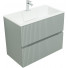 Тумба с раковиной Aquanet Джейн 313318/187094 80 мисти грин