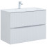 Тумба с раковиной Aquanet Джейн 313287/187182 90 белый матовый