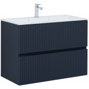 Тумба с раковиной Aquanet Джейн 313303/187182 90 маренго