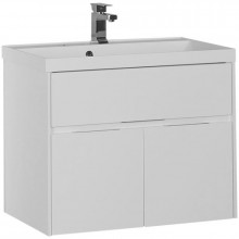 Тумба с раковиной Aquanet Латина 212836 80 белый
