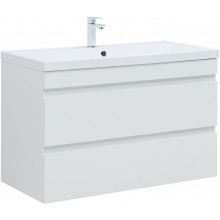 Тумба под раковину Aquanet Нота new 335420 100 белый глянец