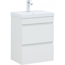 Тумба под раковину Aquanet Нота new 335416 50 белый глянец