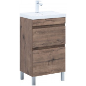 Тумба под раковину Aquanet Нота new 344136 50 дуб веллингтон табак
