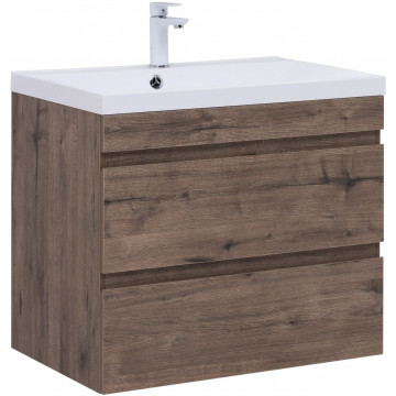 Тумба под раковину Aquanet Нота new 334192 75 дуб веллингтон табак