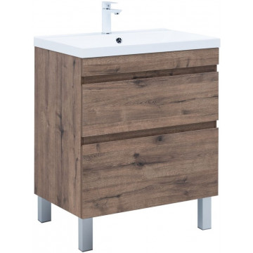 Тумба под раковину Aquanet Нота new 344142 75 дуб веллингтон табак