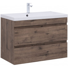 Тумба под раковину Aquanet Нота new 334193 90 дуб веллингтон табак