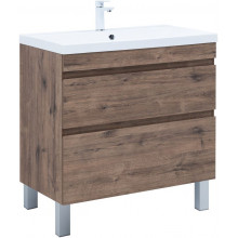 Тумба под раковину Aquanet Нота new 344145 90 дуб веллингтон табак