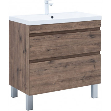 Тумба под раковину Aquanet Нота new 344145 90 дуб веллингтон табак