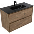 Тумба с раковиной Aquanet Милан 336380/329257 100 дуб рустикальный