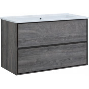 Тумба под раковину Aquanet Милан 339972 105 дуб рошелье