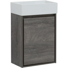 Тумба с раковиной Aquanet Милан 339964/281657 45 дуб рошелье