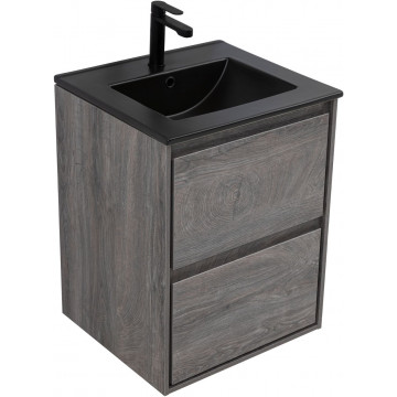 Тумба с раковиной Aquanet Милан 336371/329252 50 дуб рошелье