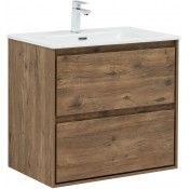 Тумба с раковиной Aquanet Милан 336378/284027 70 дуб рустикальный
