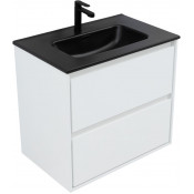 Тумба с раковиной Aquanet Милан 336368/329254 70 белый глянец