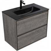 Тумба с раковиной Aquanet Милан 336374/329255 80 дуб рошелье