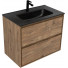 Тумба с раковиной Aquanet Милан 336379/329255 80 дуб рустикальный