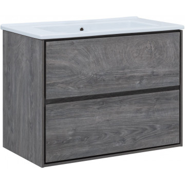 Тумба под раковину Aquanet Милан 339969 85 дуб рошелье