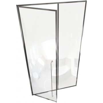 Душевая дверь Радомир Daria BO 1-63-2-1-0-355 100 L хром/прозрачное