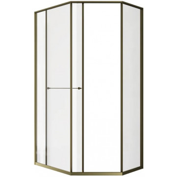 Душевой уголок Радомир Daria PN 1-10-4-1-0-353 120x80 L матовое золото/прозрачное