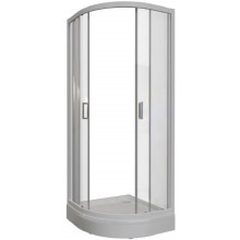 Душевой уголок Радомир Берген RD 1-03-1-0-0-3490 80x80 белый/прозрачное