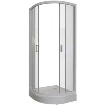 Душевой уголок Радомир Берген RD 1-03-1-0-0-3500 90x90 белый/прозрачное