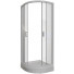 Душевой уголок Радомир Берген RD 1-03-1-0-0-3500 90x90 белый/прозрачное