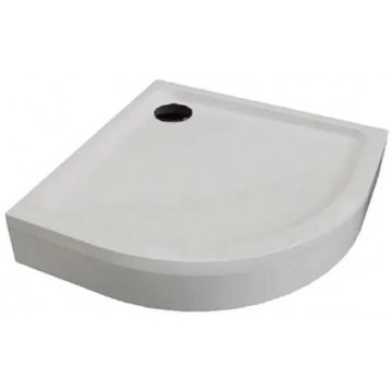 Душевой поддон Радомир Берген RD 1-11-6-0-0-351 100x100 черный/белый