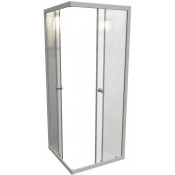 Душевой уголок Радомир Берген SQ 1-09-1-0-0-3460 80x80 белый/прозрачное