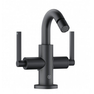 Смеситель для биде Kludi Nova Fonte Puristic 203133915 черный матовый