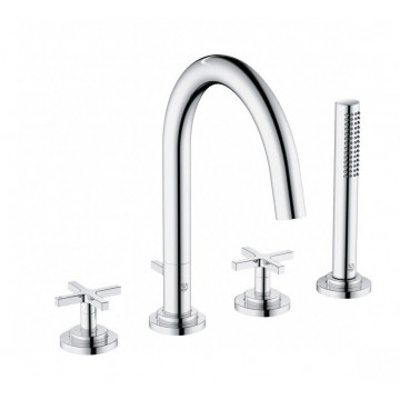 Смеситель на борт ванны Kludi Nova Fonte Classic 204250520 хром