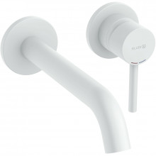 Смеситель для раковины Kludi Bozz 382455376 белый матовый