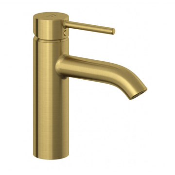 Смеситель для раковины Kludi Bozz 38282N076 брашированное золото