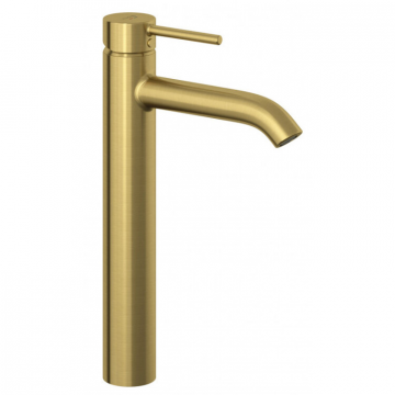 Смеситель для раковины Kludi Bozz 38286N076 брашированное золото