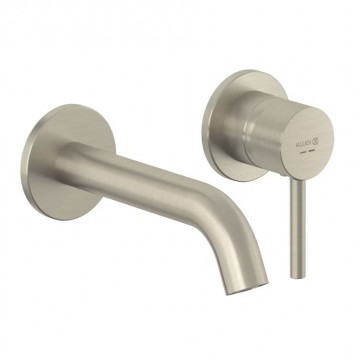 Смеситель для раковины Kludi Bozz 38244N576 никель брашированный