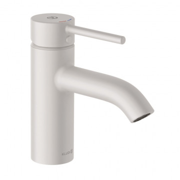 Смеситель для раковины Kludi Bozz 382665376 белый матовый